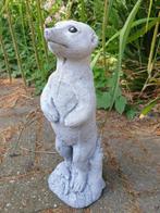 stokstaartje , tuinbeeld, Ophalen of Verzenden, Nieuw, Beton, Dierenbeeld