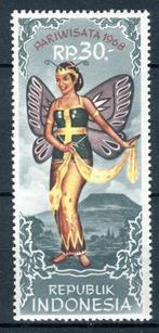 INDONESIE: ZB 613 MH 1968 Toerisme jaar 1968, Postzegels en Munten, Ophalen of Verzenden, Gestempeld, Zuidoost-Azië