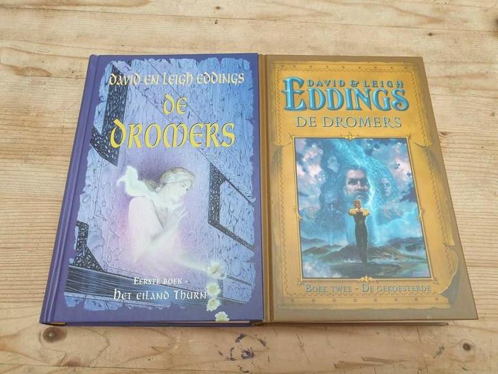 David Eddings - 1 & 2 De Dromers Eiland Thurn De gekoesterde, Boeken, Fantasy, Zo goed als nieuw, Ophalen of Verzenden