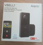 Arenti VBELL1 Video Deurbel – ULTRA HD 3MP/2K – Inclusief 32, Huis en Inrichting, Deurbellen, Ophalen, Zo goed als nieuw, Draadloos