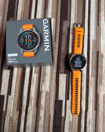 GARMIN fenix 8 de 47 mm beschikbaar voor biedingen
