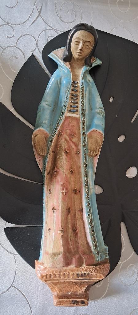 Wandsculptuur uit keramiek van Guerin 44cm ., Antiek en Kunst, Antiek | Keramiek en Aardewerk, Ophalen of Verzenden