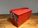 Rode gevulde gereedschapskist met 66 stuks, Ophalen of Verzenden, Gevuld, Zo goed als nieuw