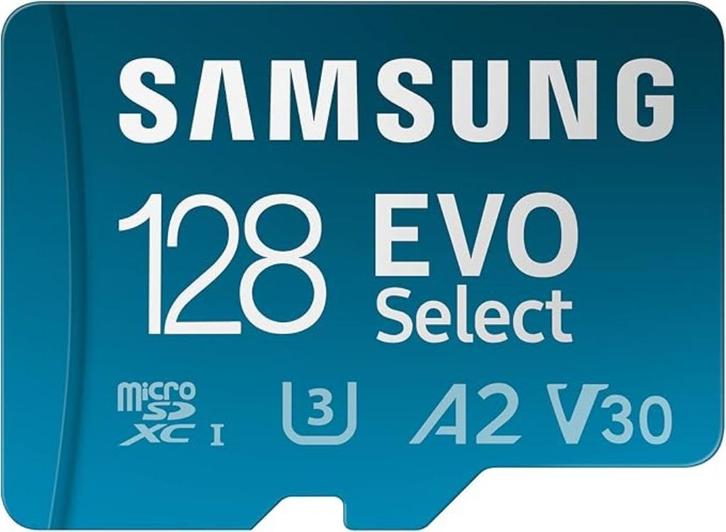 Samsung EVO |  microSD kaart | 128 GB | Nieuw, Audio, Tv en Foto, Foto | Geheugenkaarten, Nieuw, MicroSD, 128 GB, Overige, Verzenden