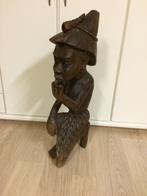 Houten beeld, Ophalen