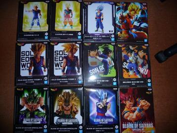 figurines dragonball blood saiyan clearise etc banpresto Jap