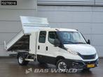 Iveco Daily 35C14 Kipper Dubbel Cabine met Kist 3500kg trekh, Auto's, Bestelwagens en Lichte vracht, 2757 kg, Gebruikt, Euro 6