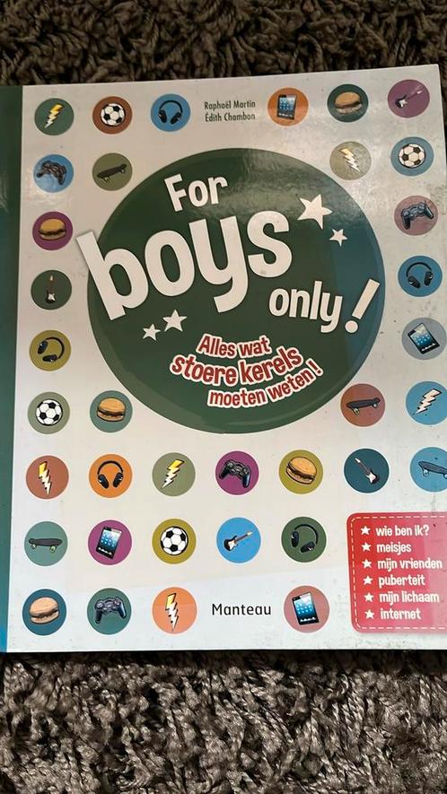 Édith Chambon - For boys only!, Livres, Livres pour enfants | Jeunesse | 10 à 12 ans, Enlèvement ou Envoi