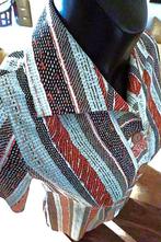 handgemaakt origineel vintage dressing retro blouse, Taille 38/40 (M), Autres couleurs, Comme neuf, Vintage Dressing