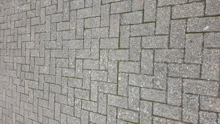 Klinkers 215L x 110l x 95h gebruikt, Tuin en Terras, Tegels en Klinkers, Gebruikt, Ophalen