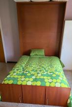 Lit Escamotable Vertical - Gagnez de l'Espace Avec Style!, Comme neuf, Brun, Enlèvement, Bois