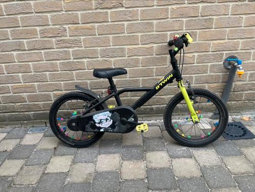 Kinderfiets 16 inch – B’TWIN – Stoere jongensfiets, Fietsen en Brommers, Fietsen | Kinderfietsjes, Gebruikt, 16 tot 20 inch, Ophalen