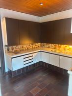 Retro keuken 1976 gratis, Huis en Inrichting, Keuken | Complete keukens, Ophalen, Gebruikt, U-keuken, Bruin