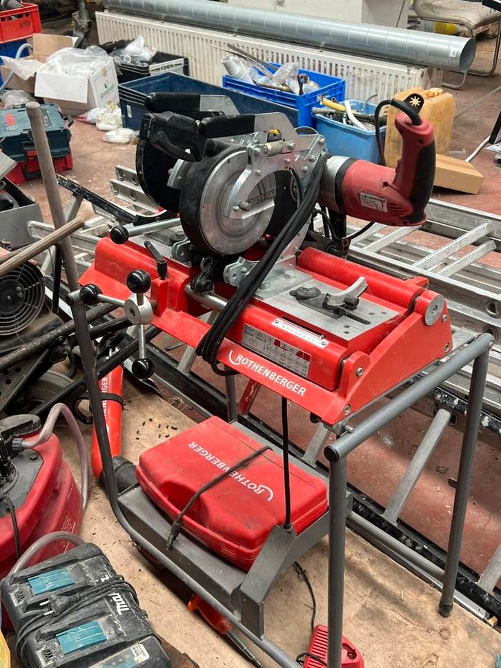 ROTHENBERGER P160 SANILINE 40-50-56-66-63-75-90-110-125-160, Doe-het-zelf en Bouw, Gereedschap | Overige machines, Zo goed als nieuw