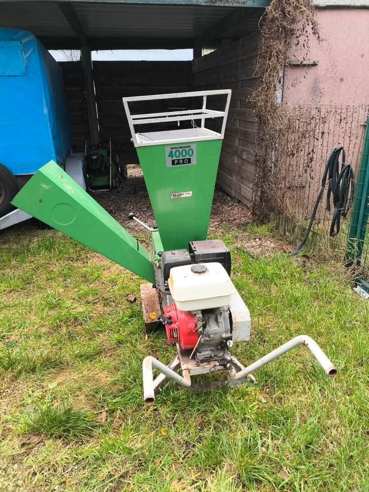 Herkules LGM-4000-H, Tuin en Terras, Hakselaars, Gebruikt, Benzine, Ophalen