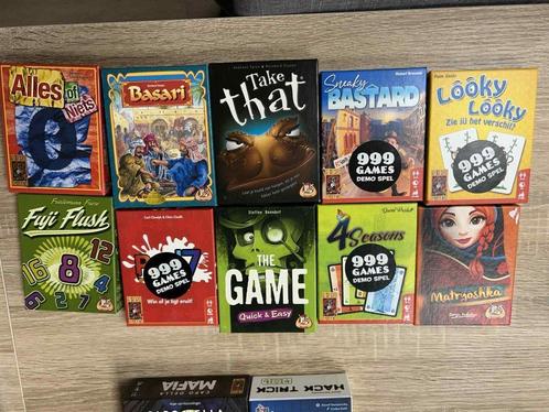 Spellenpakket 8 - Bordspel, Hobby en Vrije tijd, Gezelschapsspellen | Bordspellen, Zo goed als nieuw, Ophalen of Verzenden