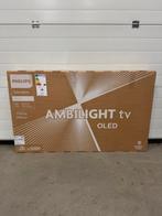 Philips 55” OLED 55OLED809 - Ambilight (2024) 4K Smart TV, Audio, Tv en Foto, Televisies, Ophalen, Philips, Nieuw, /