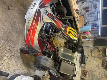 125 cc crg kart met aanhangwagen, Enlèvement, Comme neuf, Kart