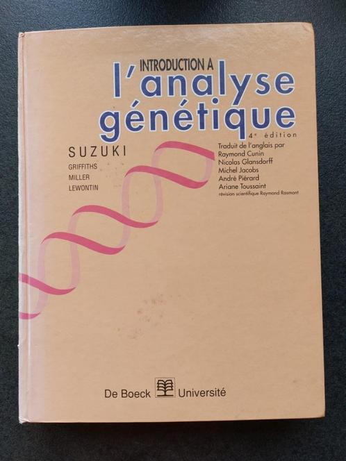 Introduction à l’analyse génétique (4e Edition) - De Boeck, Boeken, Wetenschap, Gelezen, Natuurwetenschap, Ophalen