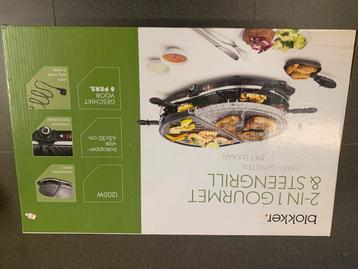 Raclette, gourmet, steerngrill nieuw  beschikbaar voor biedingen
