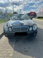 Mercedes-Benz E200 CDI, Auto's, Achterwielaandrijving, Beige, Zwart, Leder