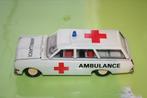 Metalen miniatuur retro ambulance, Ophalen of Verzenden, Zo goed als nieuw, Auto, Overige merken