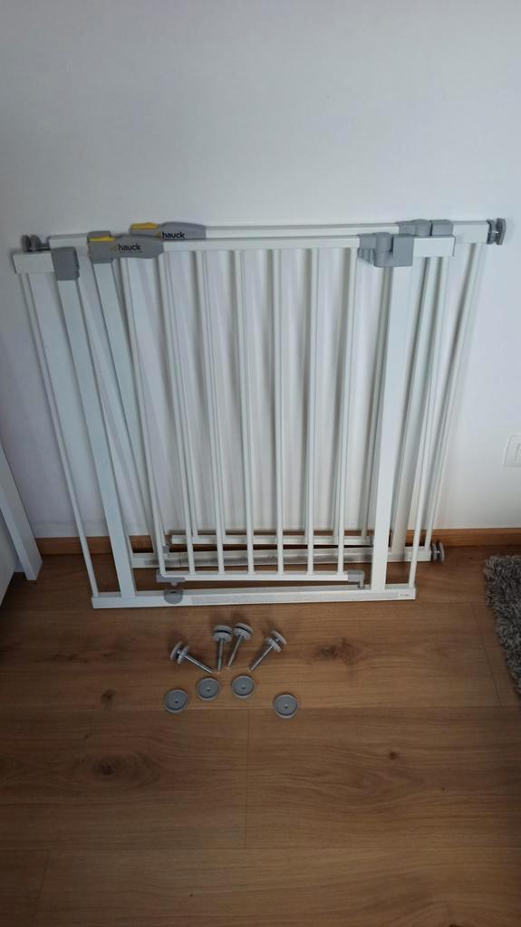 Hauck traphekjes, Kinderen en Baby's, Traphekjes, Zo goed als nieuw, Klemhekje, Metaal of IJzer, minder dan 100 cm, Ophalen