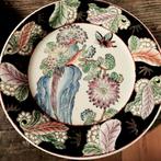 2 x 2 prachtige chinese borden met de hand beschilderd, Antiquités & Art, Antiquités | Assiettes décoratives & Carrelages, Enlèvement