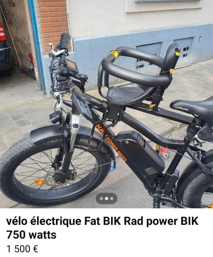 Vélo électrique, Fietsen en Brommers, Elektrische fietsen, Zo goed als nieuw, Ophalen