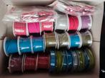 lederlook koord, raffia, lint,... om doopsuiker af te werken, Kinderen en Baby's, Kraamcadeaus en Geboorteborden, Ophalen of Verzenden