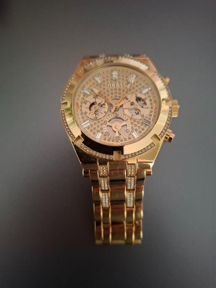 GUESS-horloge  SPLINTERNIEUW, Handtassen en Accessoires, Horloges | Dames, Nieuw, Polshorloge, Guess, Staal, Staal, Ophalen