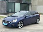 VOLVO V60 Ocean Race 164pk Automaat 2012 GPS Leder, Auto's, Automaat, Euro 5, Zwart, Blauw