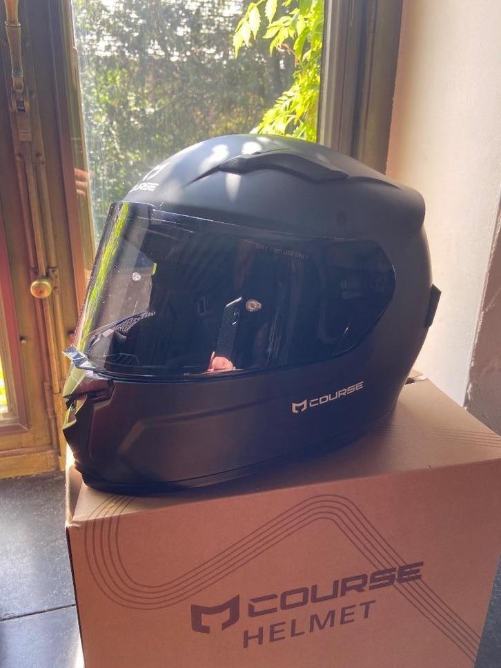 Helm Course sense + zwart vizier, Motoren, Kleding | Motorhelmen, Dames, Heren, Kinderen, Integraalhelm, S, Nieuw zonder kaartje