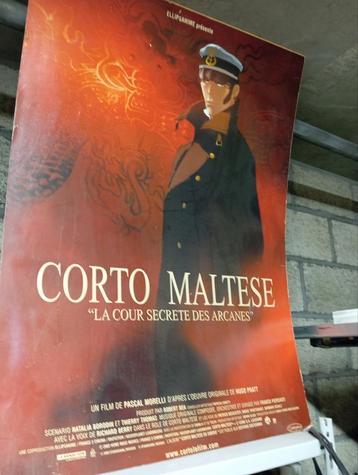 Affiche cartonnée Corto Maltese 