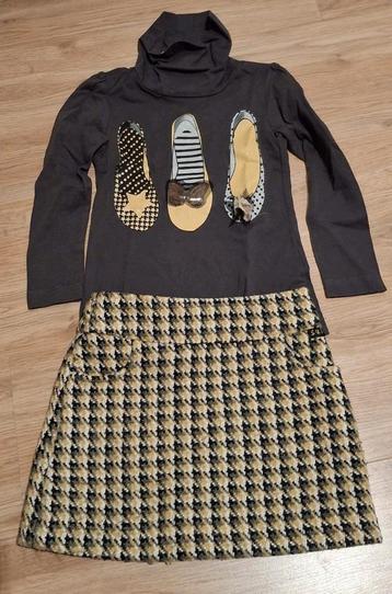 Rokje en dun coltruitje maatje 104 beschikbaar voor biedingen