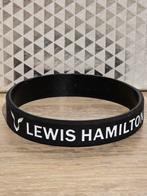 Lewis Hamilton Mercedes armband, Enlèvement ou Envoi, Neuf, Noir, Synthétique ou Plastique