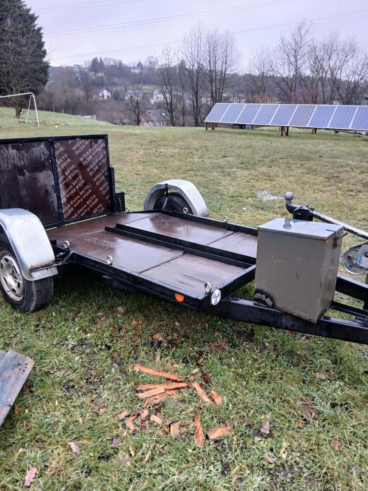 Remorque plateau solide, Autos : Divers, Remorques, Enlèvement