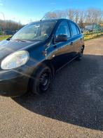 Nissan micra automaat auto goed staat, Auto's, Automaat, Euro 5, Zwart, Zwart