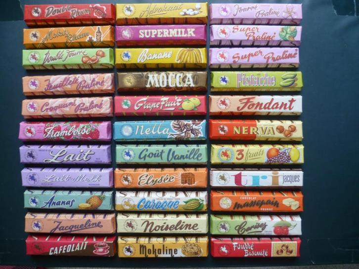 chocolat Jacques chocolade vitrine etalage bâtons repen 1960, Verzamelen, Overige Verzamelen, Gebruikt, Ophalen of Verzenden