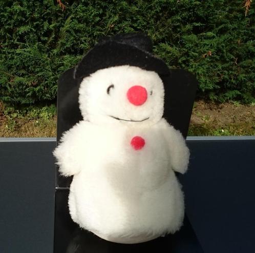kleine pluche sneeuwman FROSTY JNR +- 17cm, Kinderen en Baby's, Speelgoed | Knuffels en Pluche, Gebruikt, Overige typen, Ophalen of Verzenden
