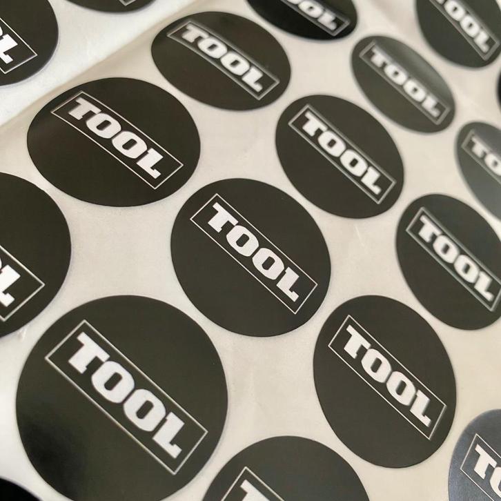 Tool stickers - 10 stuks, Verzamelen, Stickers, Nieuw, Overige typen, Ophalen of Verzenden