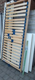 Ikea malm bed 1 persoon met verstelbare lattenbodem, Huis en Inrichting, Slaapkamer | Bedden, Ophalen