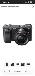 Appareil photo sony A6400, TV, Hi-fi & Vidéo, Enlèvement ou Envoi, Comme neuf, Compact, Sony