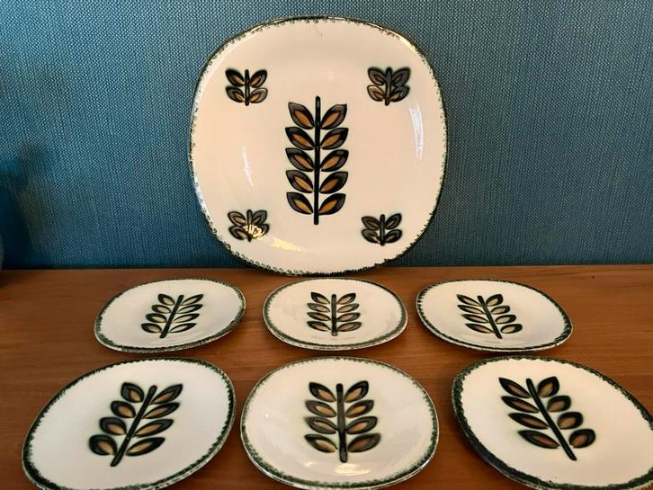 Boch Rambouillet gebakset compleet, Antiek en Kunst, Antiek | Keramiek en Aardewerk, Ophalen