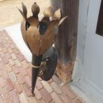 Tulp toorts lampen., Ophalen, Metaal