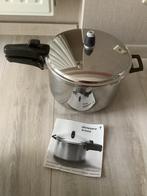 Demeyere snelkookpan, perfecte staat, amper gebruikt, Kookpan of Snelkookpan, Inox, Keramische plaat, Ophalen of Verzenden