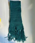 Melvin : lange warme wollen sjaal turquoise blauw 1m90/20cm, Kleding | Dames, Melvin, Ophalen of Verzenden, Zo goed als nieuw
