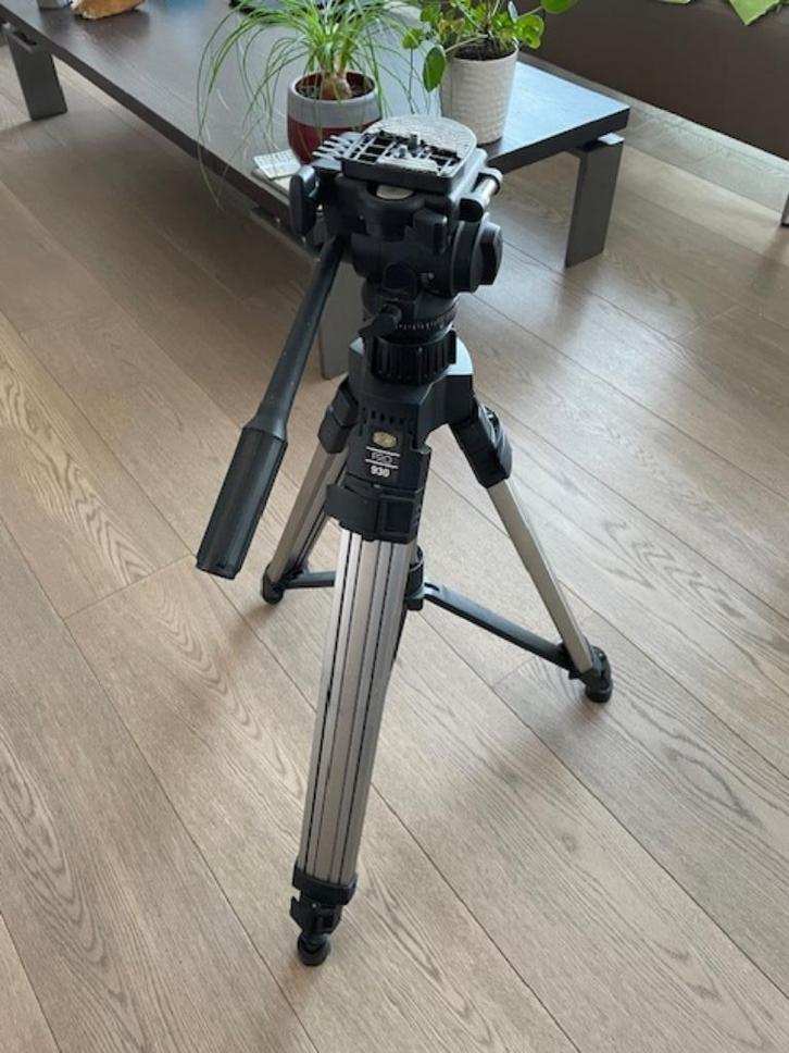 Bilora Pro 930 fotostatief., Audio, Tv en Foto, Fotografie | Statieven en Balhoofden, Gebruikt, Minder dan 150 cm, Ophalen of Verzenden