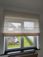 Lichtdoorlatend vouwgordijn – 1,70 m  1,60 m, Enlèvement, Comme neuf, Beige