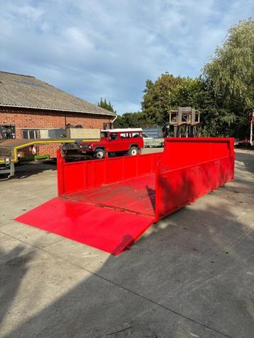 Containerslede/ dieplader container beschikbaar voor biedingen